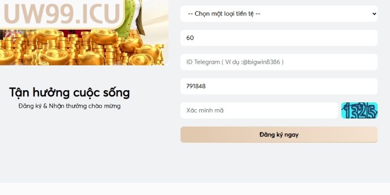 Những điều kiện tiên quyết cho việc đăng ký UW99 