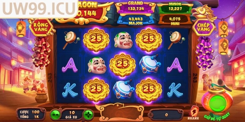 Biểu tượng đặc biệt trong Hội Pháo Đêm Trăng UW99