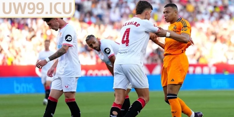 Ví dụ trận cầu giữa Real Madrid vs Sevilla