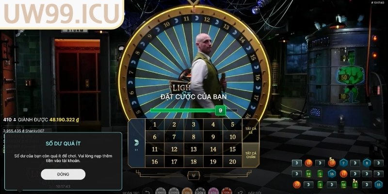 Tính năng đặc biệt trong Lighting Storm