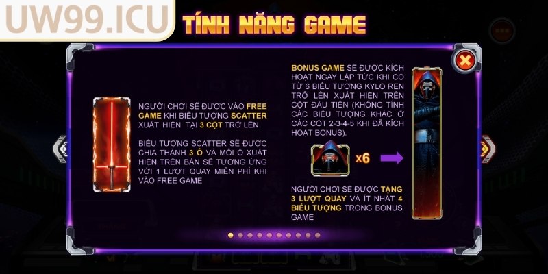 Tính năng Sao Siêu Tân Tinh - Scatter